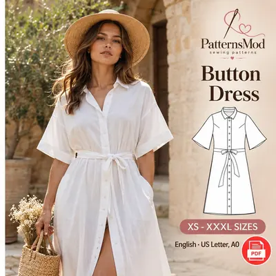 Button Dress